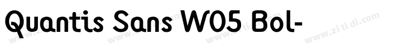 Quantis Sans W05 Bol字体转换 Quantis Sans W05 Bol字体转换